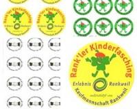 Eintrittskleber - Eintrittsmarken - Haftetiketten